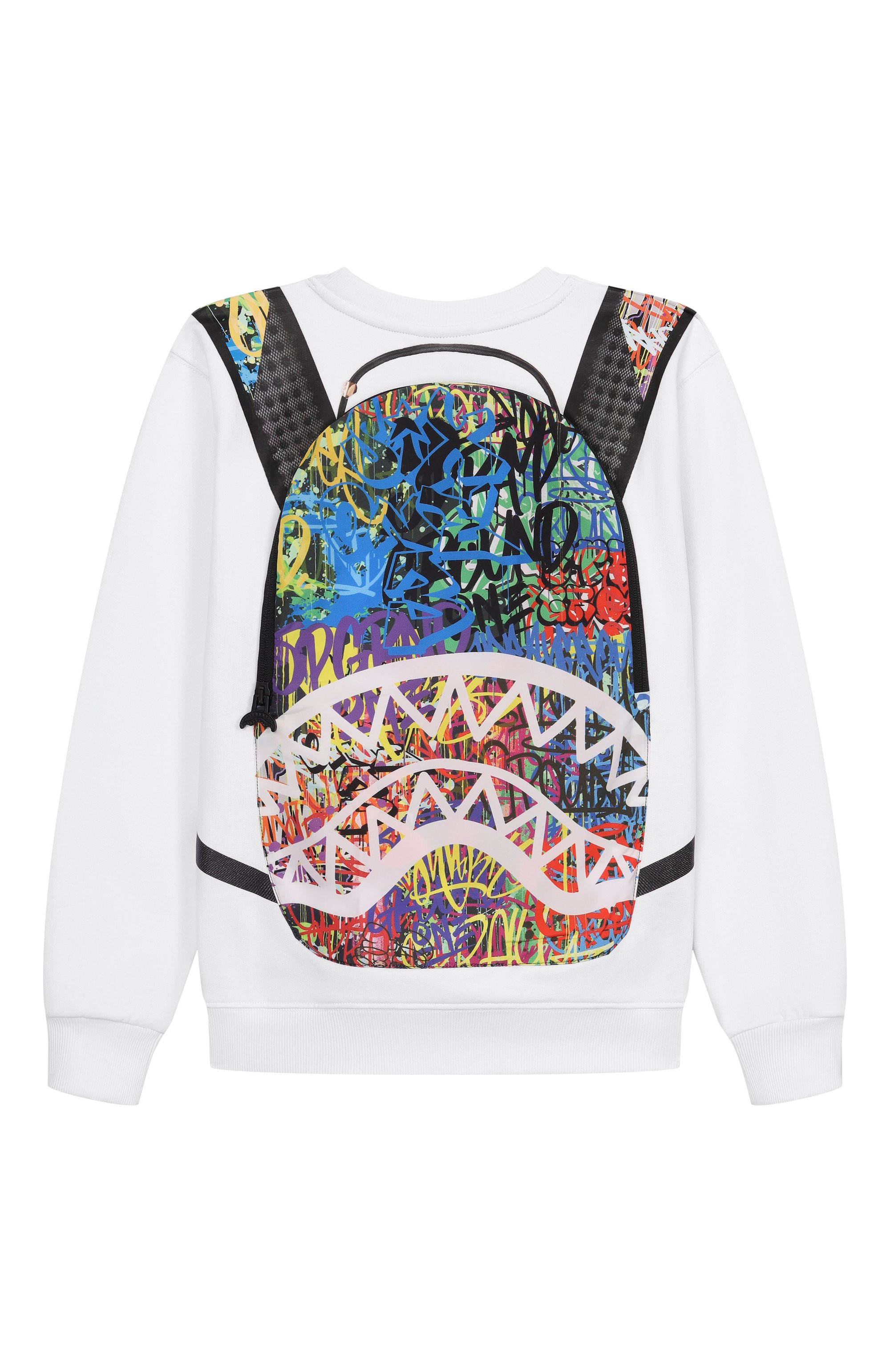 Хлопковый свитшот SPRAYGROUND, арт. SPY1371G_001, фото 2