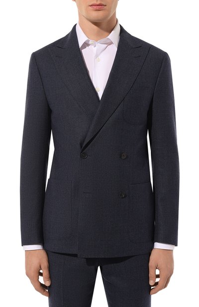 Костюм из шерсти и кашемира CORNELIANI, арт. 94X009-9417314_SET, фото 4