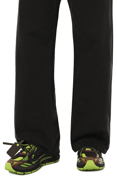 Комбинированные кроссовки be right back OFF-WHITE, арт. 0MIA295W24FAB001, фото 3