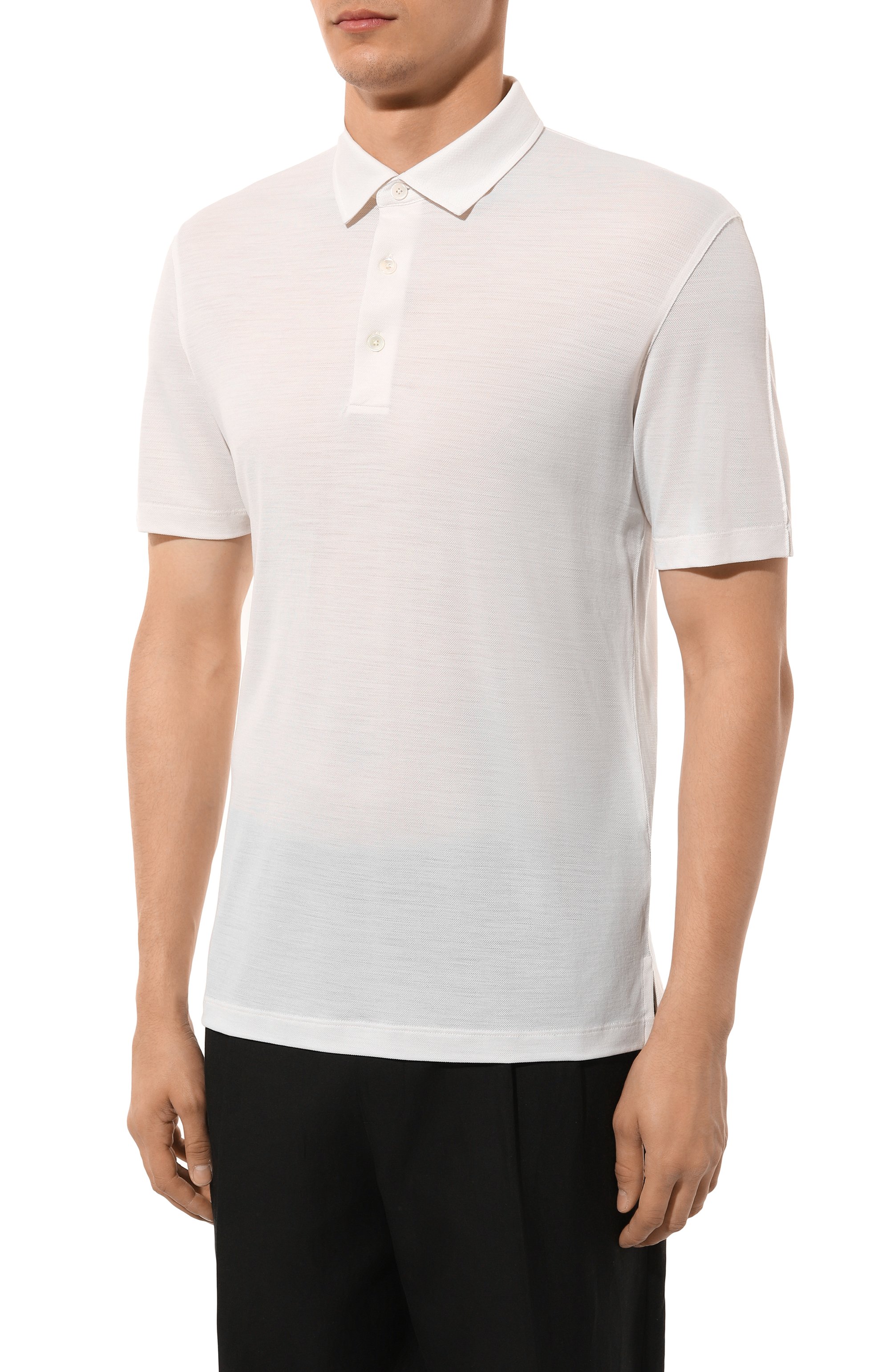 Шерстяное поло ZEGNA, арт. E7345A5/BCT724, фото 3