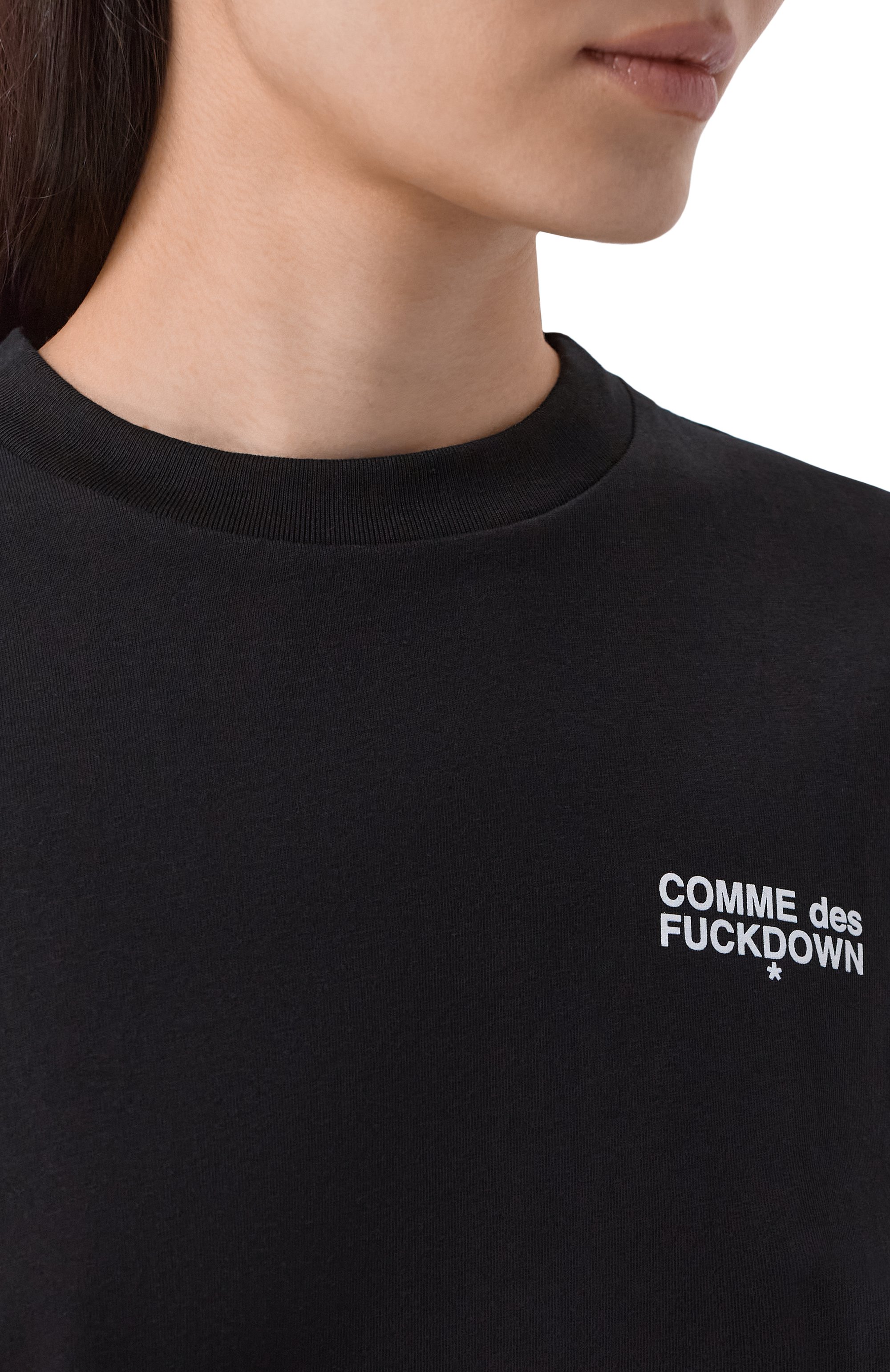 Хлопковая футболка COMME DES FUCKDOWN, арт. CFABW01551, фото 5