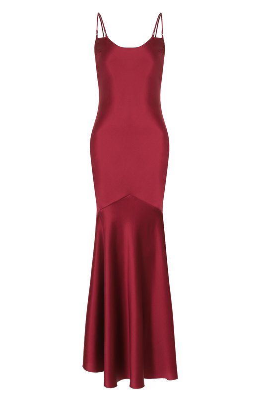 Шелковое платье EDOMO D001006FW2425 Бордовый D001006FW2425