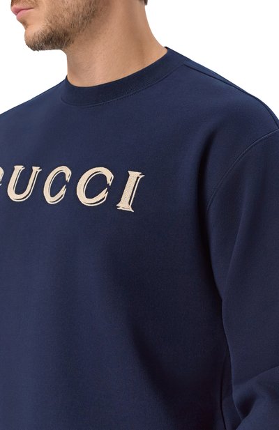 Хлопковый свитшот GUCCI, арт. 854224/XJHNA, фото 5