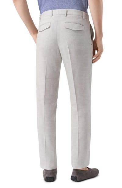 Брюки изо льна и шерсти STEFANO RICCI, арт. M1T8000006/WL003L, фото 4