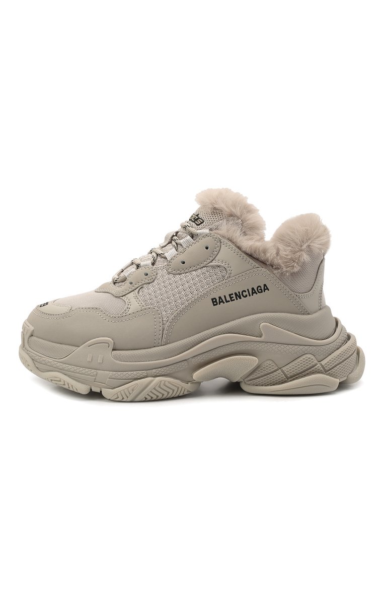 Комбинированные кроссовки triple s BALENCIAGA, арт. 668562/W3CQ5, фото 1