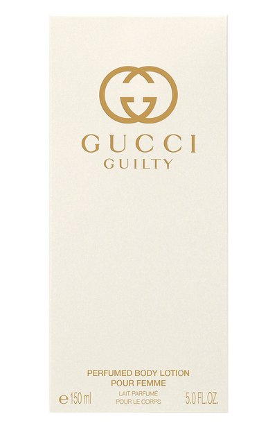 Лосьон для тела gucci guilty revolution (150ml) GUCCI бесцветного цвета по цене 2790 руб., арт. 3614227758360, фото 3 Лосьон для тела gucci guilty revolution (150ml) GUCCI, арт. 3614227758360, фото 3