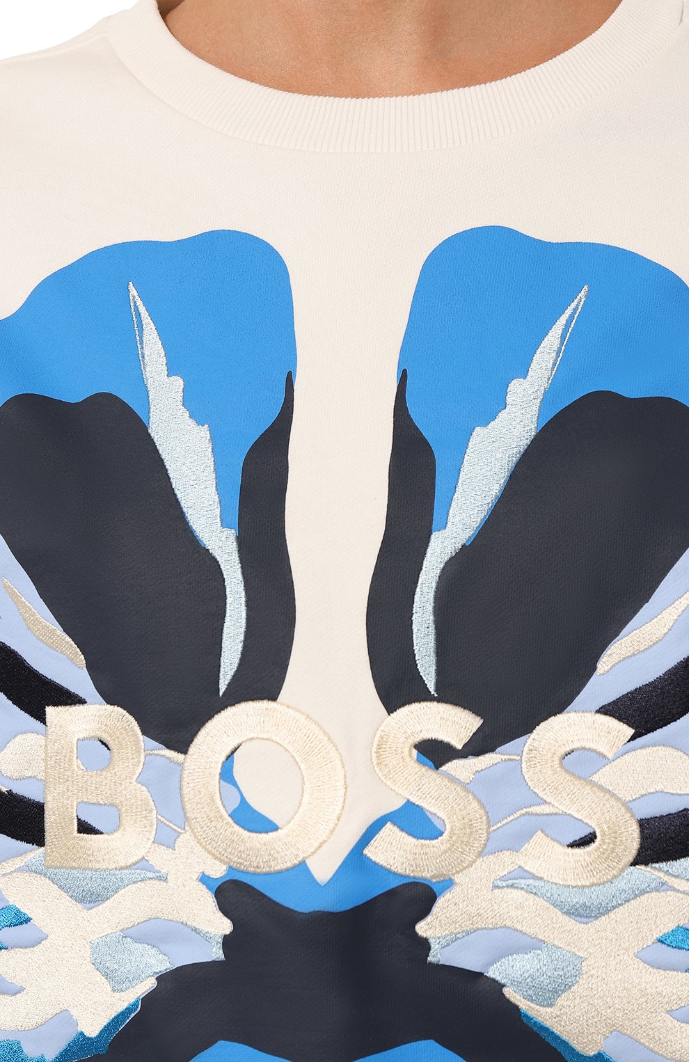 Хлопковый свитшот BOSS, арт. 50500065, фото 5