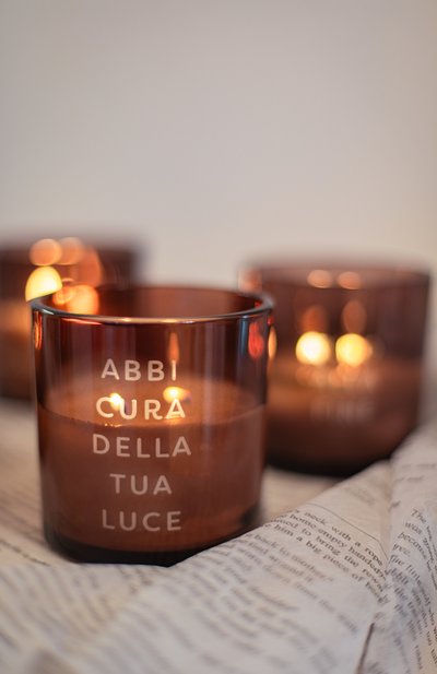 Свеча abbi cura della tua luce (350g) PERNICI, арт. 8001962090964