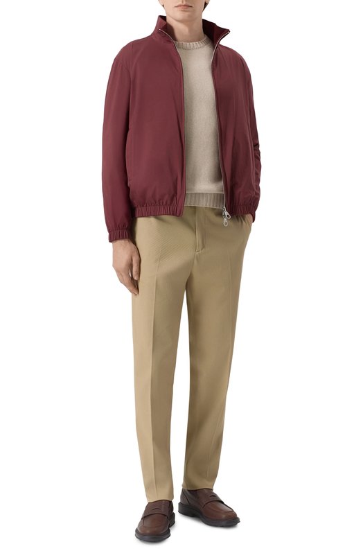 Двусторонний бомбер Loro Piana FAP9753 Бордовый  FAP9753 Фото 2