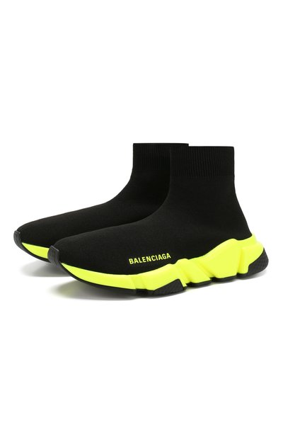 Текстильные кроссовки speed BALENCIAGA черного цвета по цене 69700 руб., арт. 567033/W05G0, фото 1 Текстильные кроссовки speed BALENCIAGA, арт. 567033/W05G0, фото 1