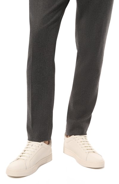 Кожаные кеды EMPORIO ARMANI, арт. X4X598/XF662, фото 3