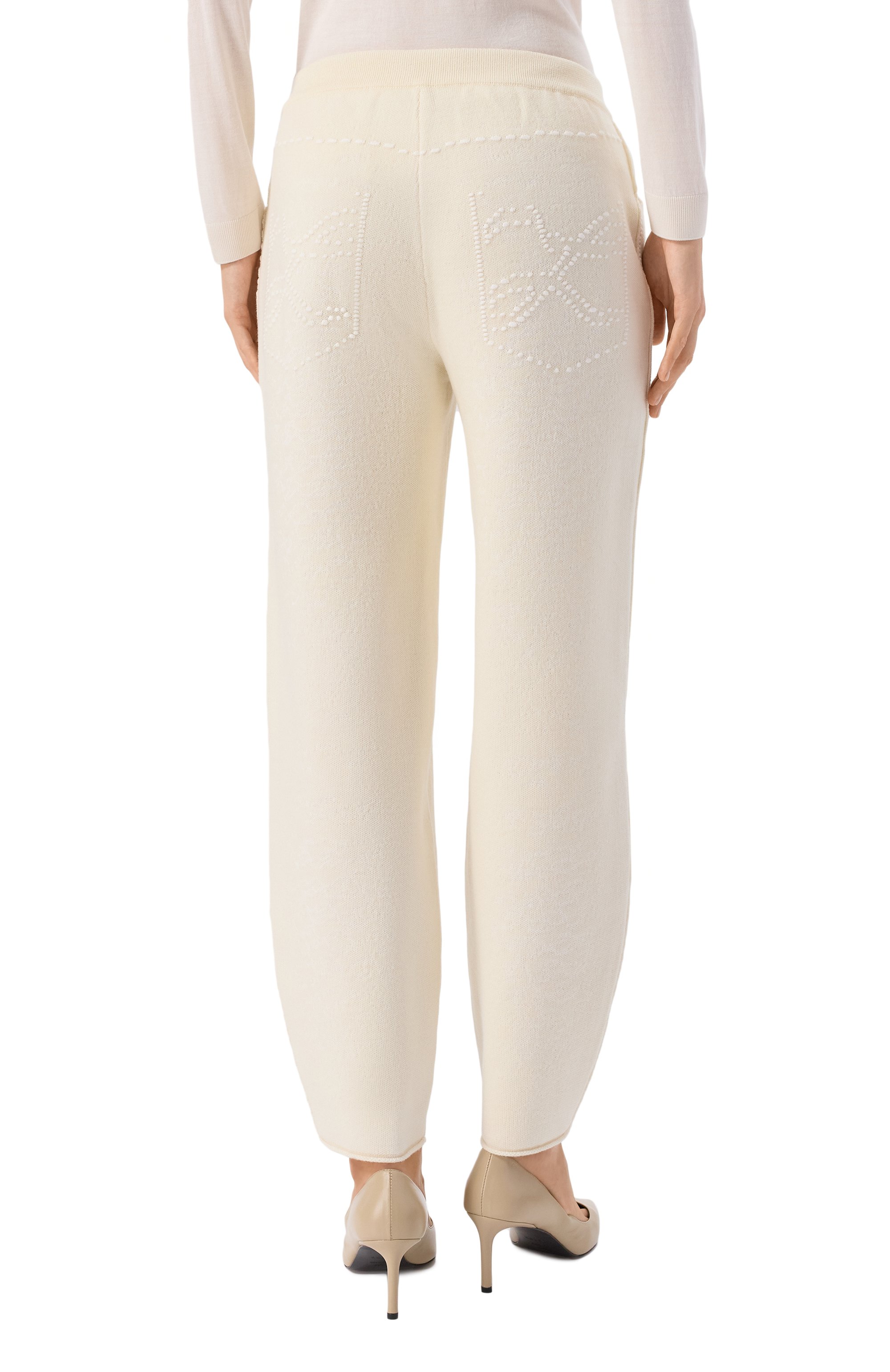 Брюки из шерсти и хлопка AND THE BRAND, арт. W26-P074-1202-101, фото 4