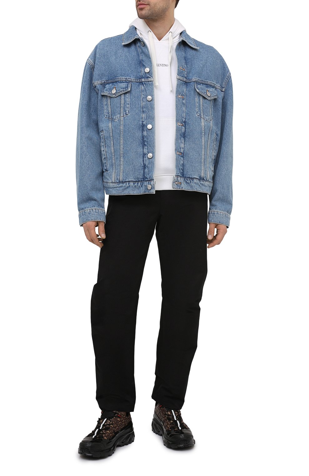 Комбинированные кроссовки arthur BURBERRY, арт. 8021778, фото 2