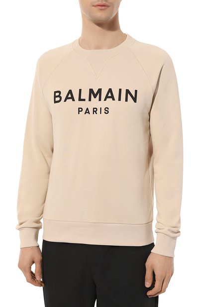 Хлопковый свитшот BALMAIN, арт. WH1JQ005B115, фото 3