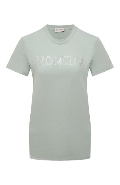 Женская хлопковая футболка MONCLER, арт. H1-093-8C000-13-829FB