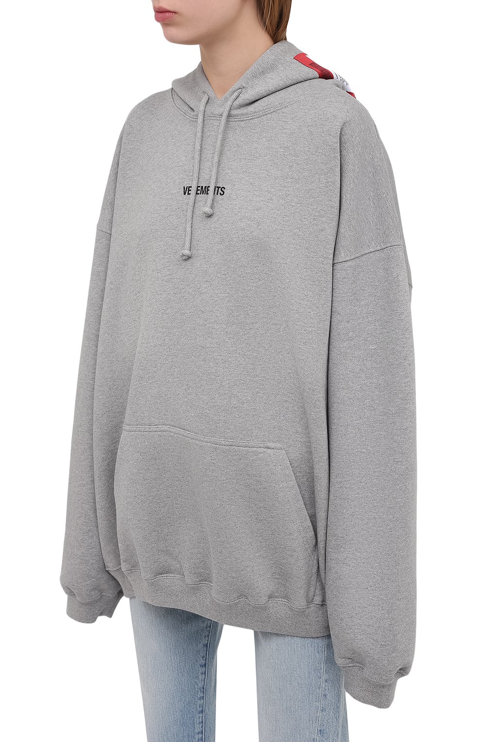 Хлопковое худи VETEMENTS, арт. UE51TR550G 1601/W, фото 3