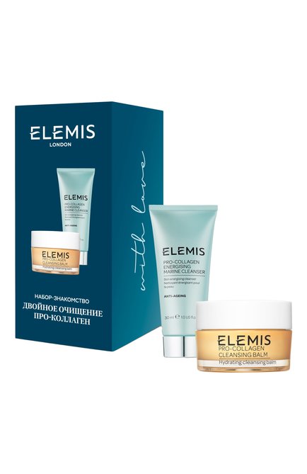 Мужского набор-знакомство «двойное очищение про-коллаген» (30ml+20g) ELEMIS, арт. EL671688