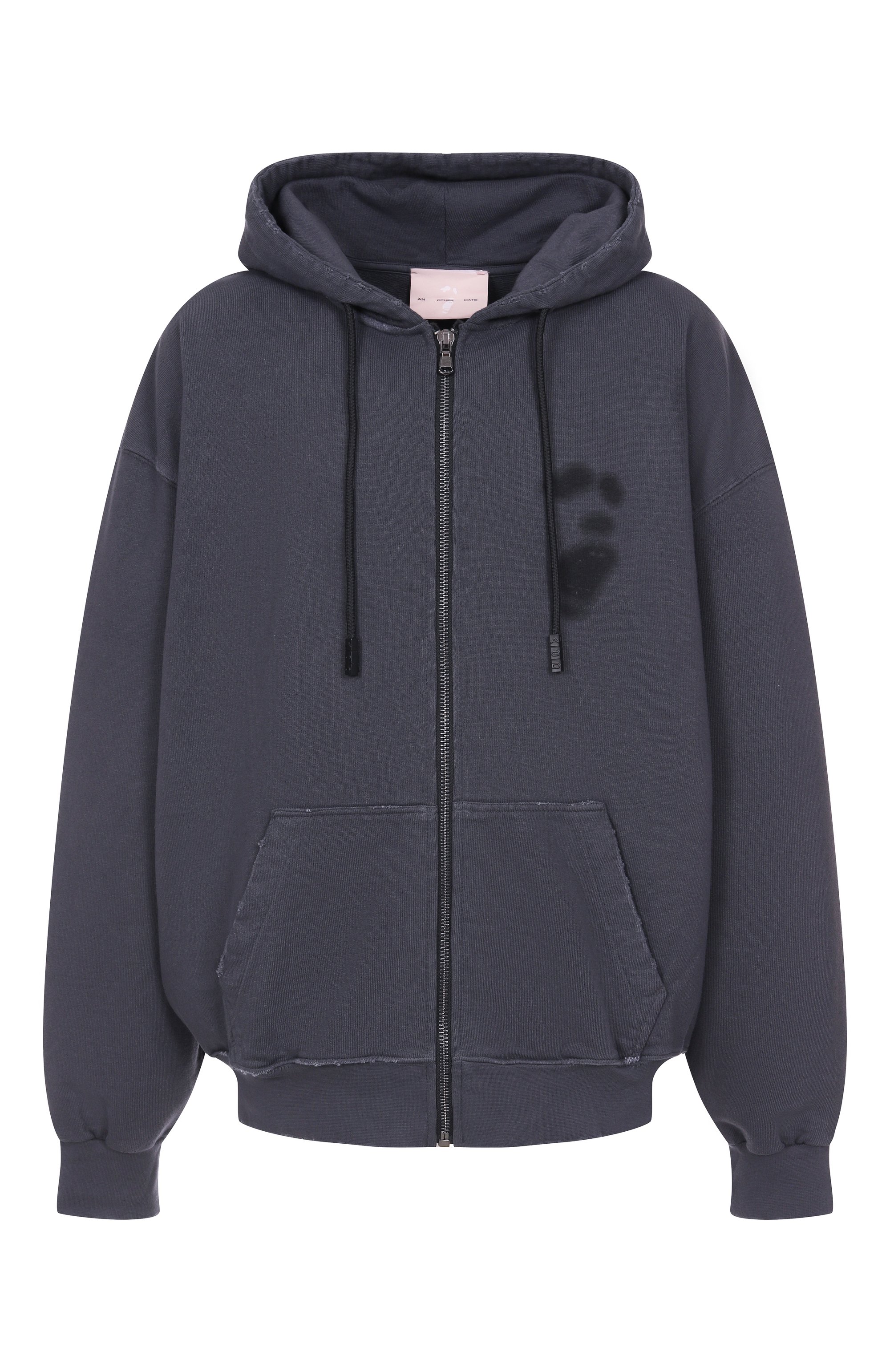 Хлопковая толстовка AN OTHER DATE темно-серого цвета по цене 34750 руб., арт. F50DMAZH086, фото 1 Хлопковая толстовка AN OTHER DATE, арт. F50DMAZH086, фото 1