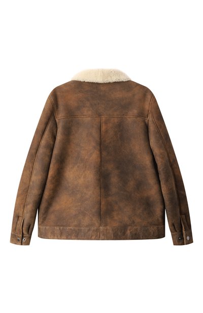 Дубленка из овчины VLASTA MOUNTAIN коричневого цвета по цене 79950 руб., арт. TRAKIA, фото 2 Дубленка из овчины VLASTA MOUNTAIN, арт. TRAKIA, фото 2