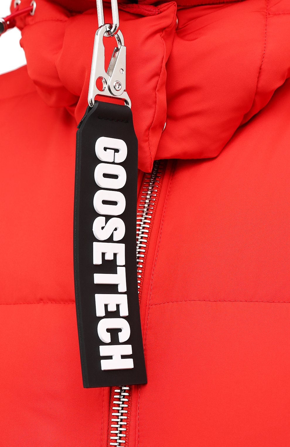 Пуховик GOOSE TECH красного цвета по цене 137500 руб., арт. GST.220.100.605, фото 6 Пуховик GOOSE TECH, арт. GST.220.100.605, фото 6