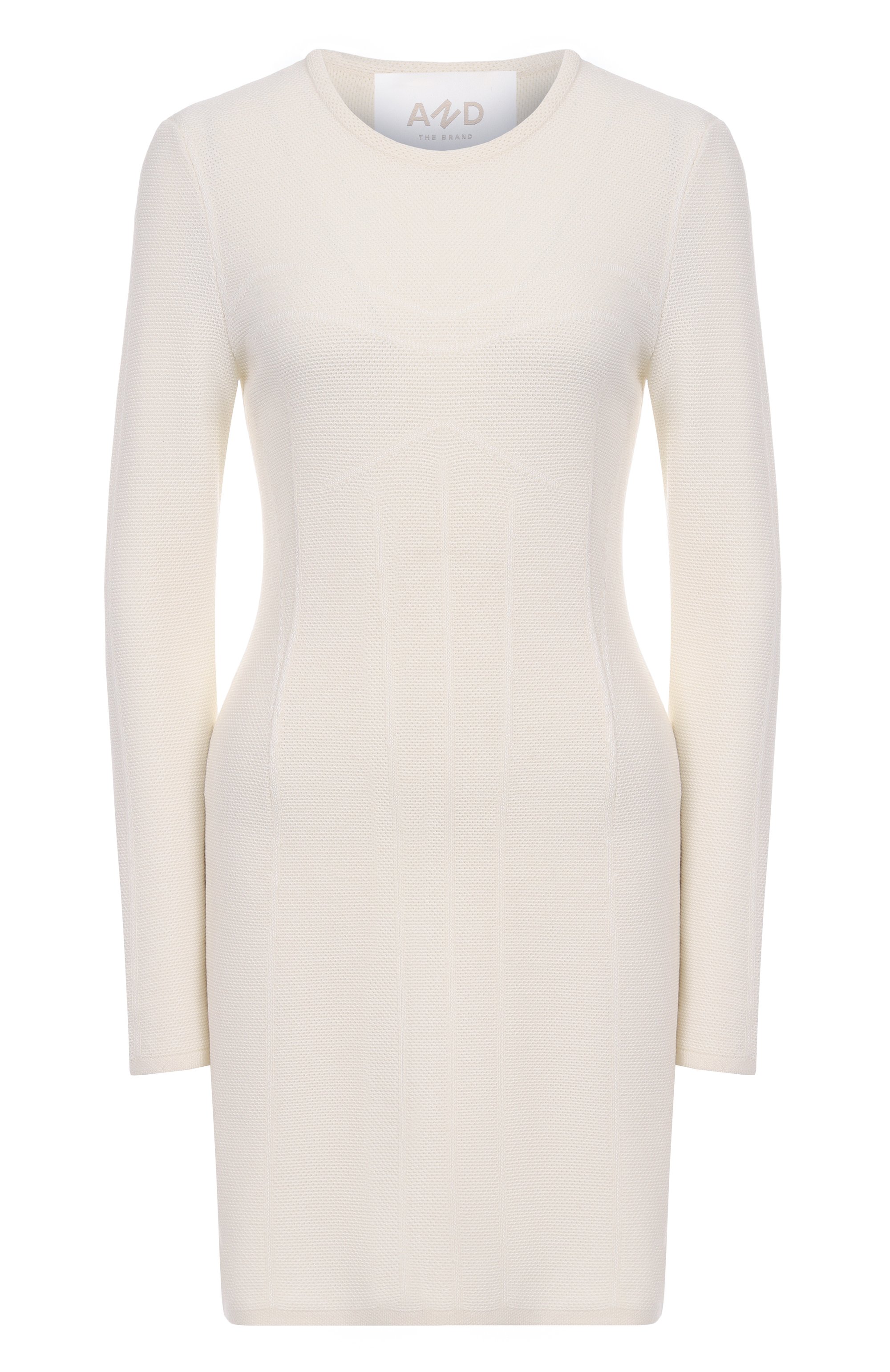 Платье из шерсти и вискозы AND THE BRAND, арт. W26-D050-1202-101, фото 1