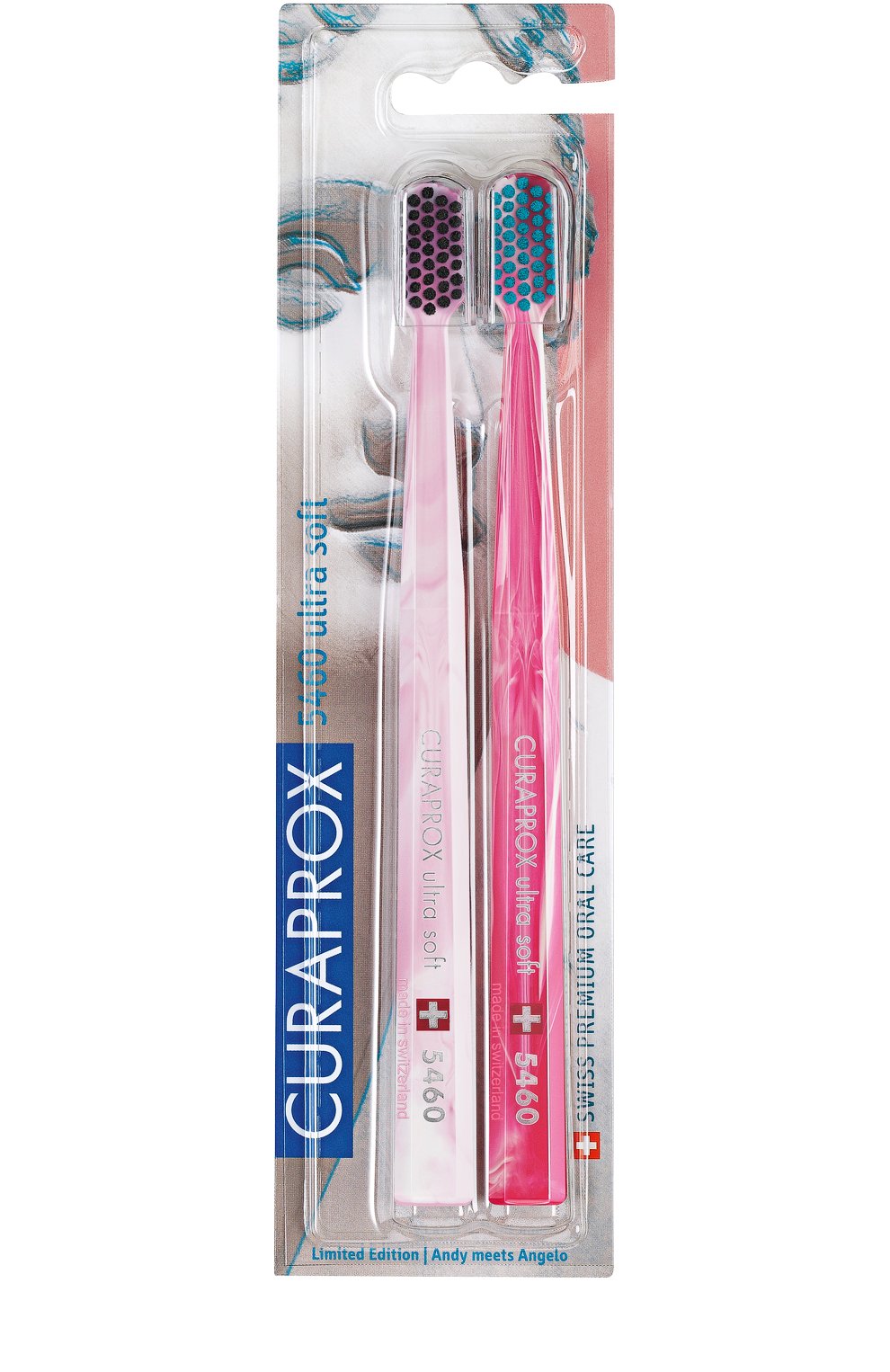 Набор зубных щеток ultrasoft duo michelangelo CURAPROX, арт. 7612412423846, фото 3
