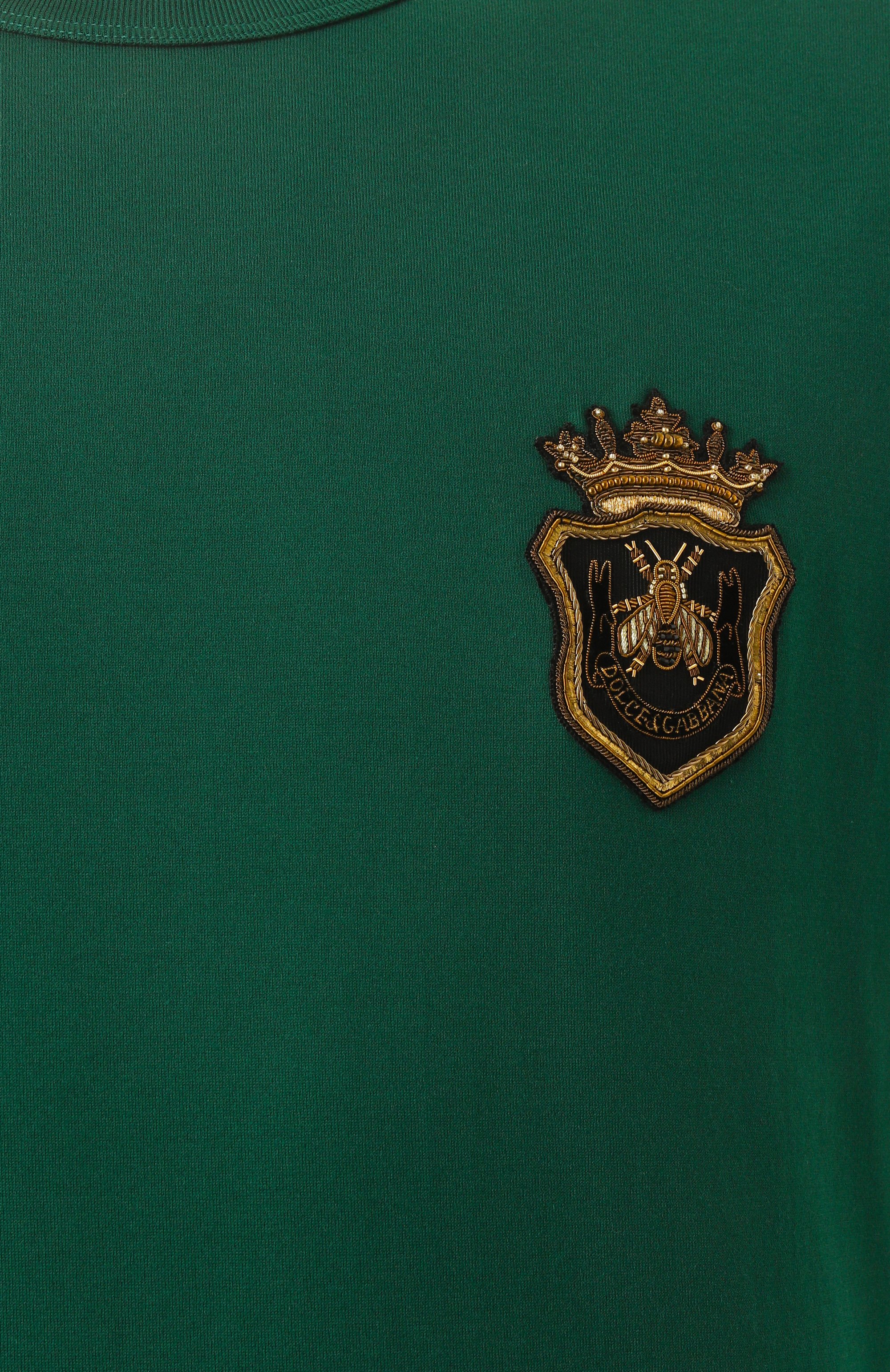 Хлопковая футболка DOLCE & GABBANA, арт. G8PV1Z/G704C, фото 6