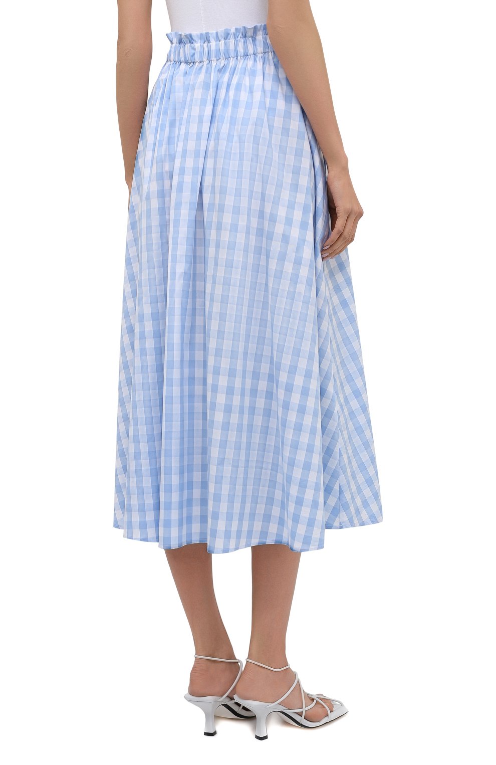 Хлопковая юбка PIETRO BRUNELLI, арт. G0W219/C0FAST/4313, фото 4