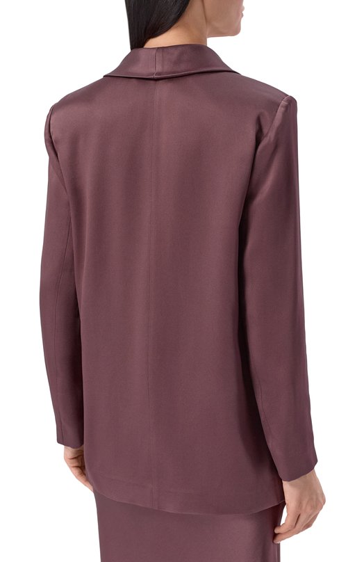 Атласный жакет Antonelli Firenze Q3773/355C Коричневый  Q3773/355C Фото 4