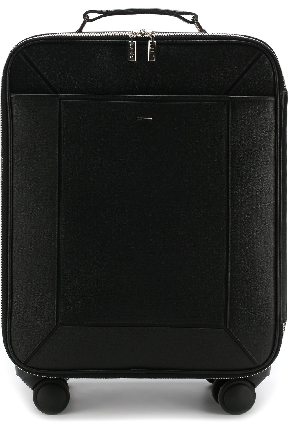 Кожаный дорожный чемодан на колесиках ZILLI, арт. JZBW02-01918/0000, фото 1