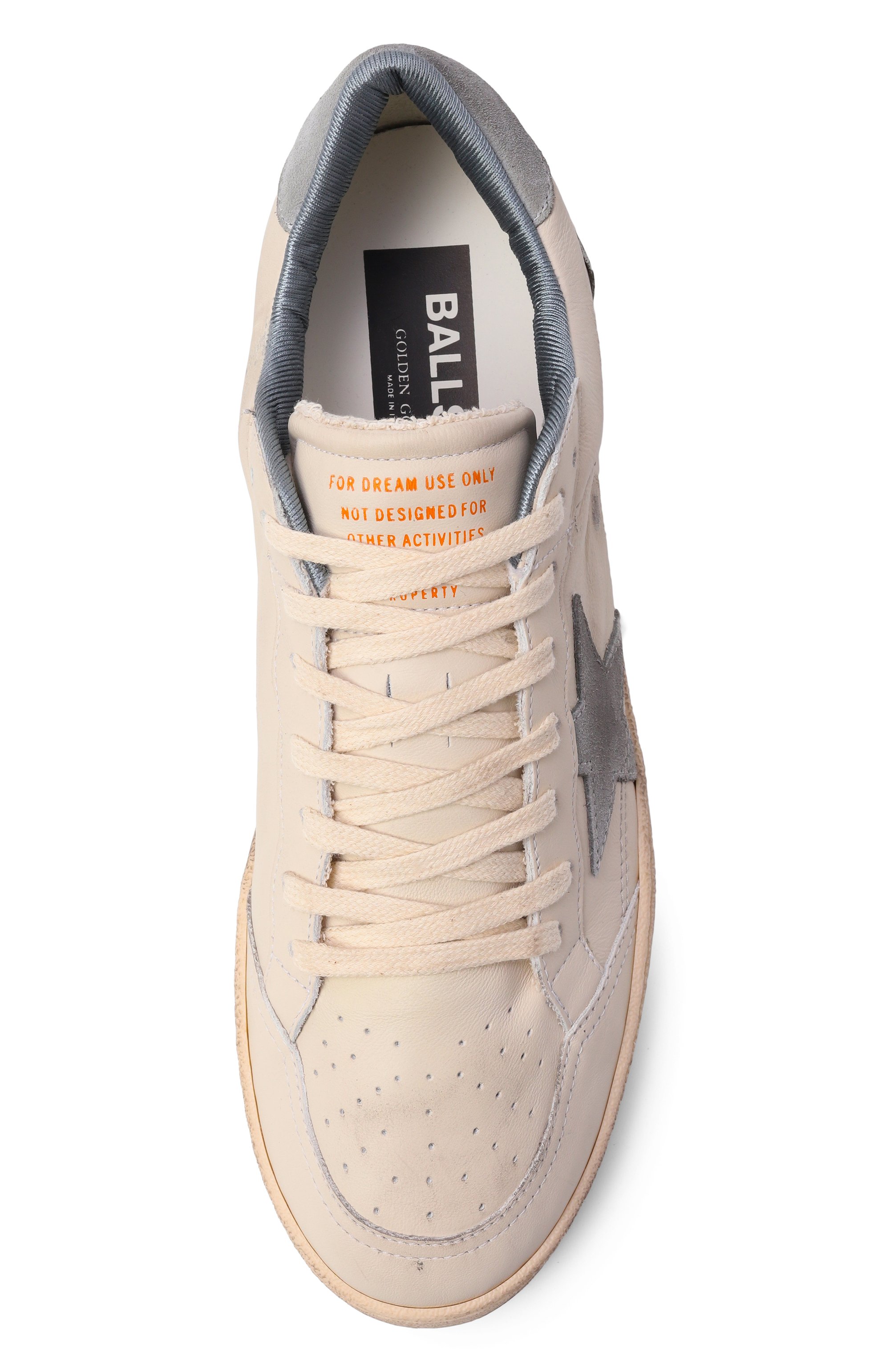 Кожаные кеды ball star GOLDEN GOOSE DELUXE BRAND, арт. GMF00117.F005179, фото 6