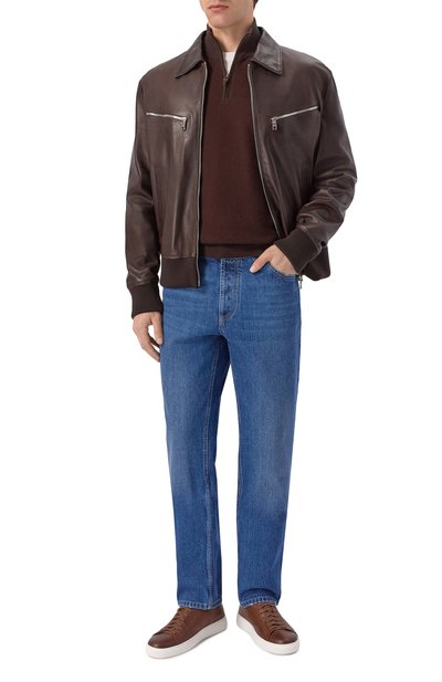 Хлопковый джемпер CANALI, арт. C0015/MK02461, фото 2