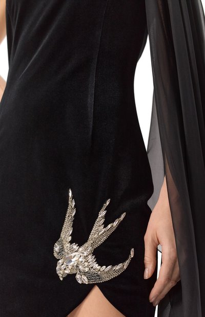 Бархатное платье YANINA, арт. T-2966A, фото 5