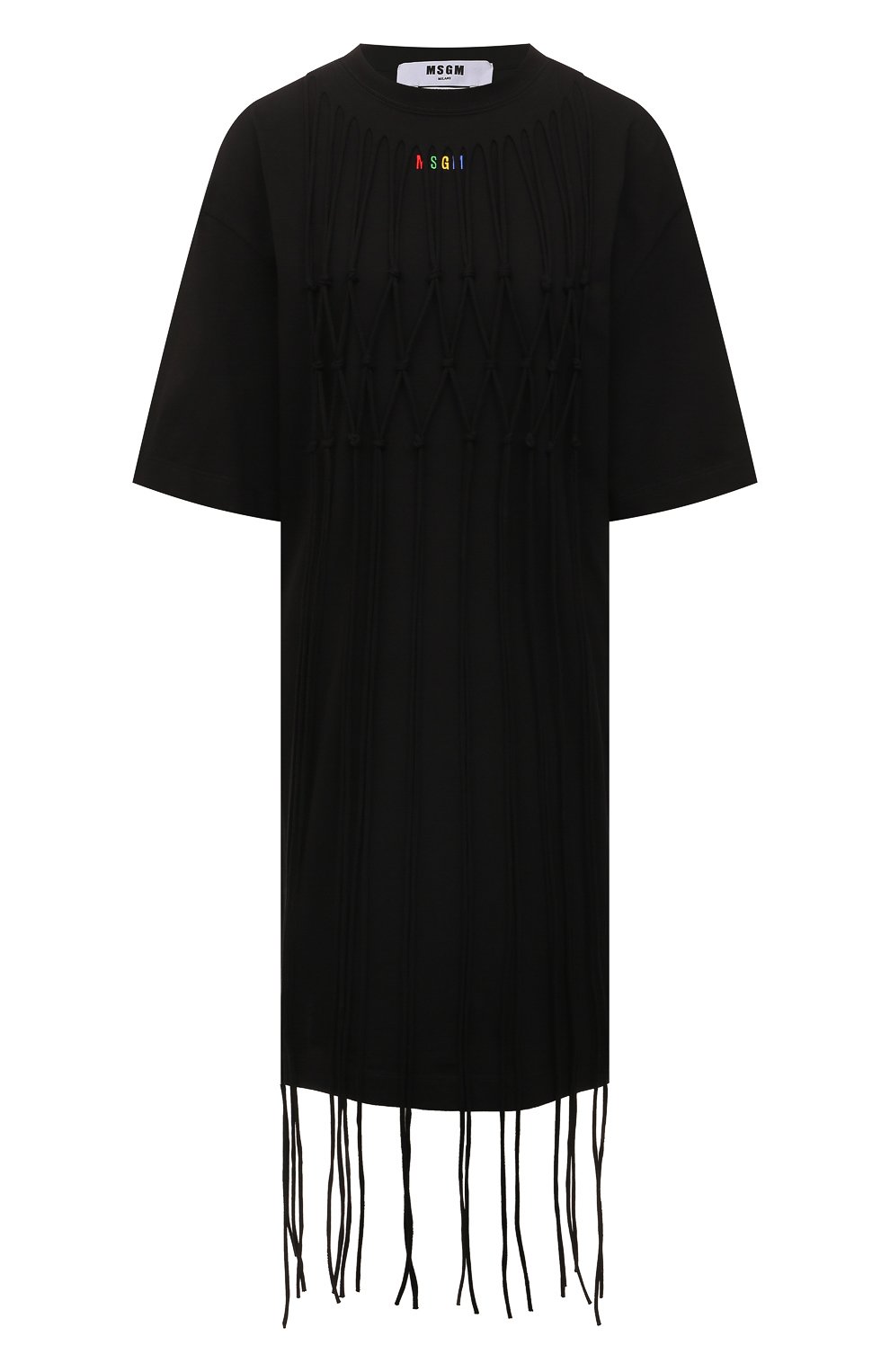 Хлопковое платье MSGM, арт. 3241MDA65 227298, фото 1