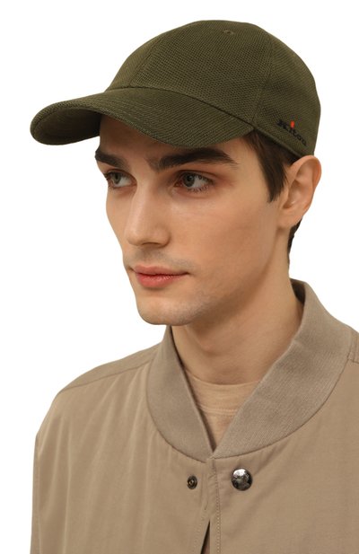 Хлопковая бейсболка KITON, арт. UCAPP14XB6005, фото 2