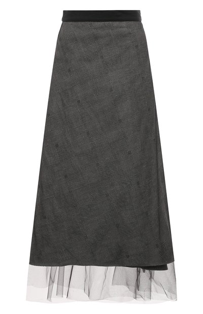 Юбка изо льна и хлопка MIDGARD PARIS, арт. B41602, фото 1