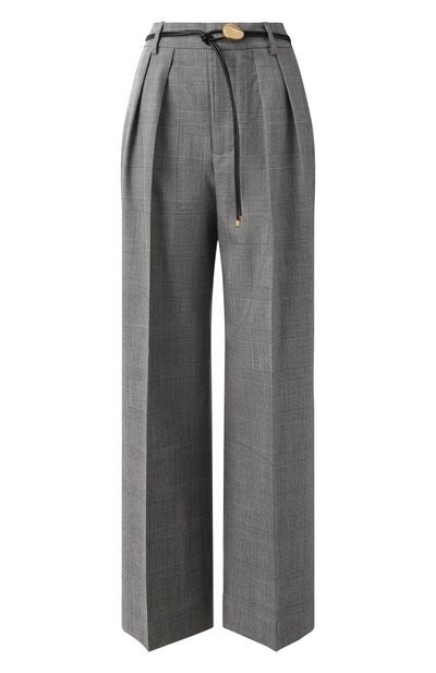 Женские брюки из шерсти и вискозы ZIMMERMANN, арт. 2517PR251