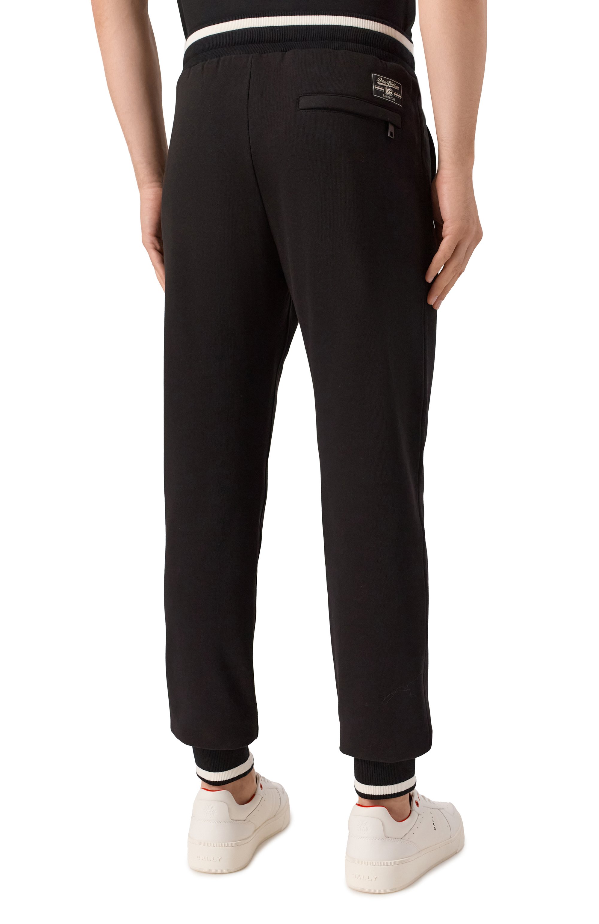 Хлопковые джоггеры DOLCE & GABBANA, арт. GVS2HT/HU7DU, фото 4