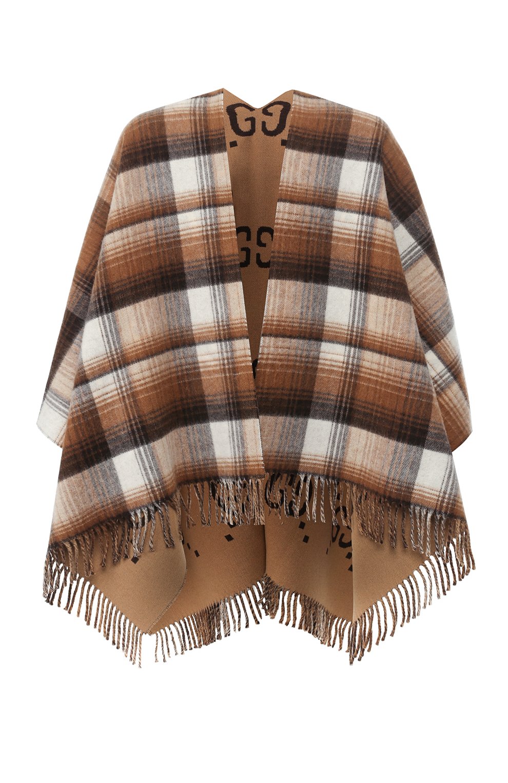 Шерстяное пончо GUCCI, арт. 553118/4G200, фото 1