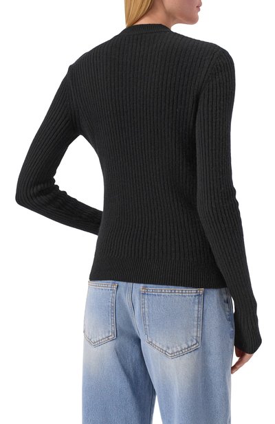 Пуловер из кашемира и шерсти BALMAIN, арт. FF0KD095/KJ17, фото 4