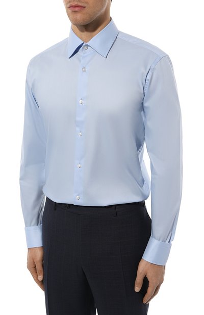 Хлопковая сорочка BOSS, арт. 50497147, фото 4