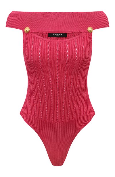 Боди из вискозы BALMAIN, арт. AF0BC010KE18, фото 1