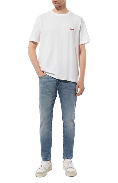 Хлопковая футболка HUGO, арт. 50520441, фото 2