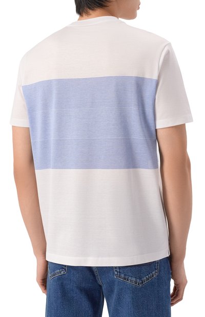 Хлопковая футболка PAUL&SHARK, арт. 26411020_001, фото 4