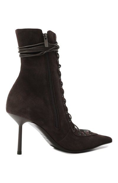 Замшевые ботильоны colette 80 LE SILLA, арт. 4249B080BMPPVEP, фото 5