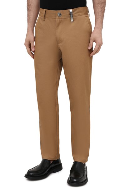 Хлопковые брюки BURBERRY, арт. 8036695, фото 3