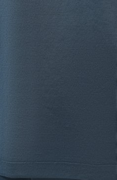 Женская хлопковая футболка ZIMMERLI синего цвета, арт. 286-53110 | Фото 5 (Материал сплава: Проставлено; Нос: Не проставлено; Материал внешний: Хлопок)