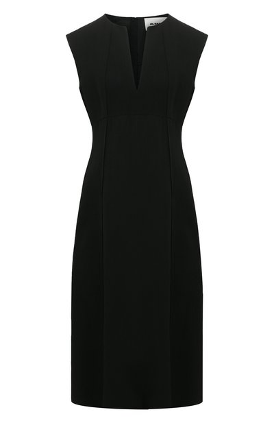 Женское платье из вискозы и шелка JIL SANDER, арт. JSCU501110-WU390700