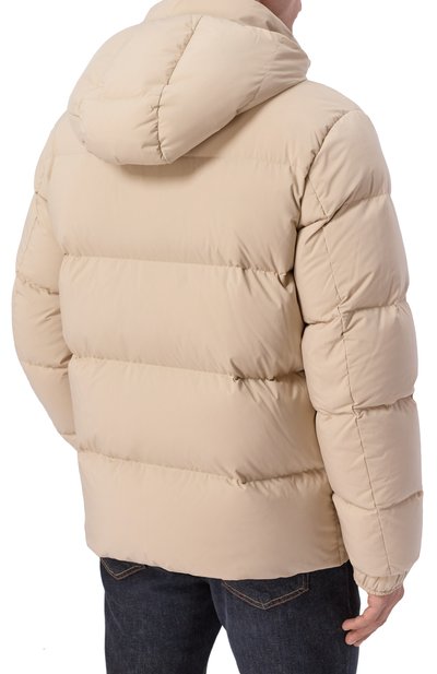 Пуховик KITON бежевого цвета по цене 858000 руб., арт. UW2467V0427L, фото 4 Пуховик KITON, арт. UW2467V0427L, фото 4