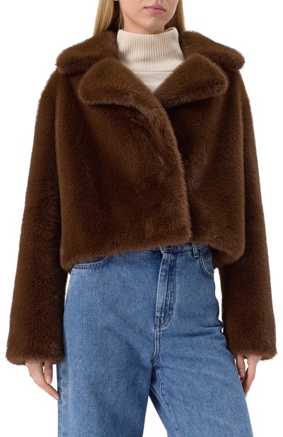 Шуба из экомеха FLASHIN, арт. FF25PPSM, фото 3